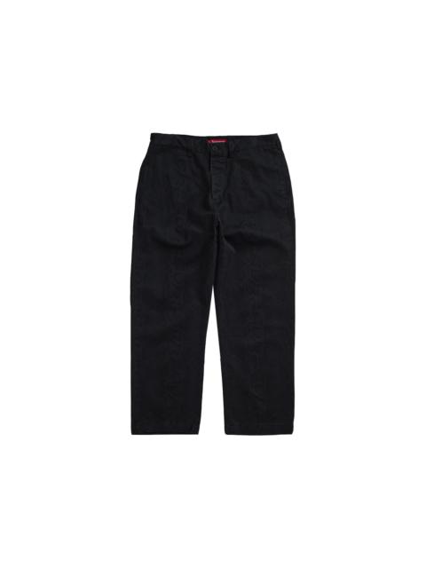 Supreme Supreme Snake Print Chino Pant Black