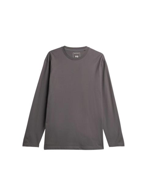 Y-3 adidas Y-3 Graphic Long Sleeve Tee Granite