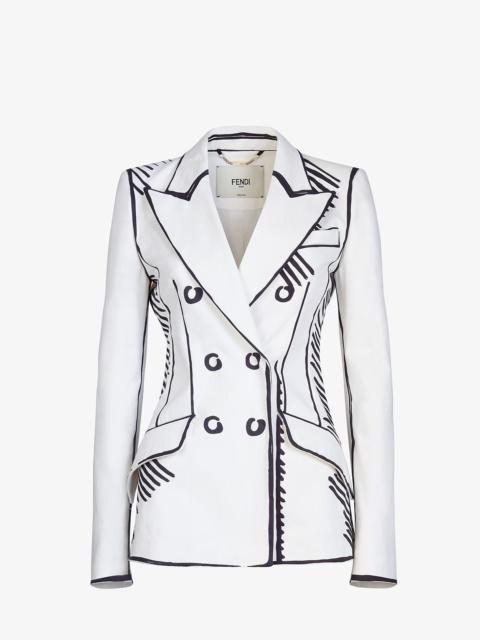 FENDI Fendi Roma Joshua Vides gabardine jacket