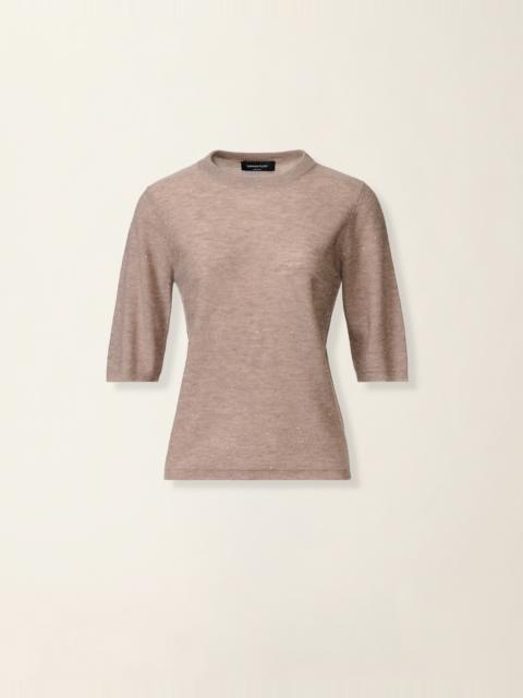 FABIANA FILIPPI Wool sweater with sequins