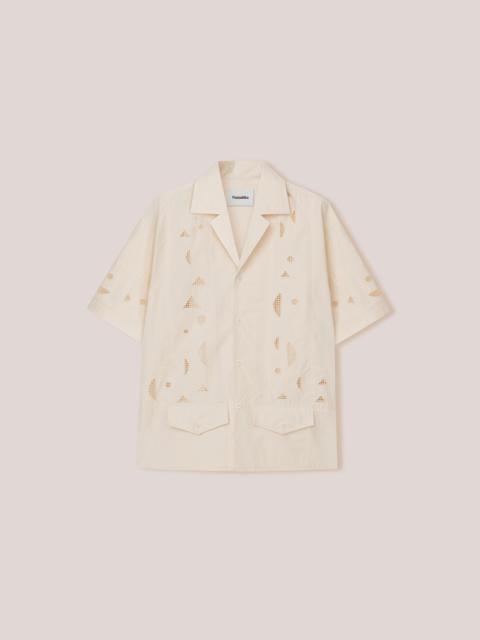 Nanushka NAZ - Embroidered poplin shirt