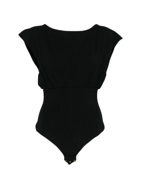 ELISABETTA FRANCHI Elisabetta Franchi Ribbed Bodysuit