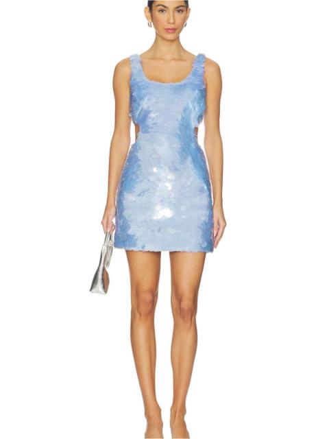 SIMKHAI Emilie Sequin Mini Dress