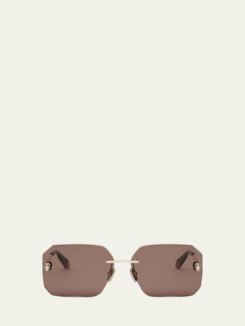 BVLGARI Serpenti Forever Square Sunglasses
