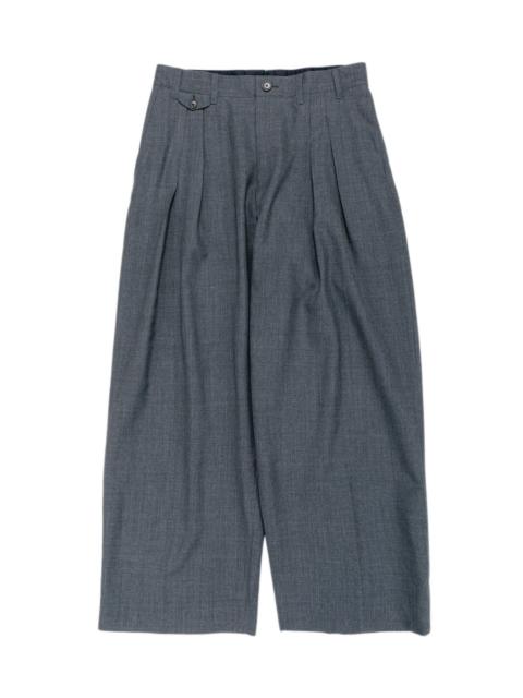 BEAMS PLUS Studio Nicholson Alvy Double Pleat Pant Charcoal