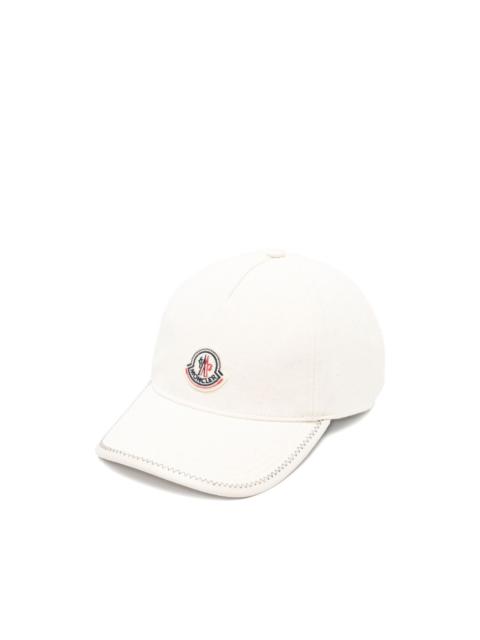 Moncler logo-patch hat
