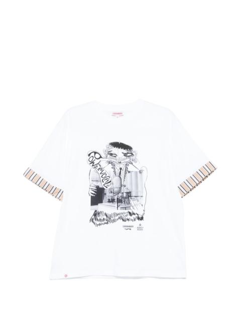 CHARLES JEFFREY LOVERBOY x Abbey Read printed T-shirt