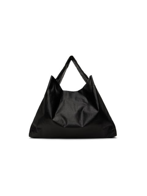 KASSL Editions Black Shoulder Oil Tote
