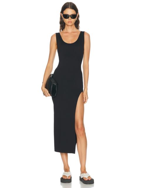 WARDROBE.NYC Opaque Scoop Dress