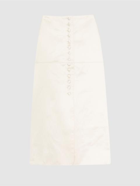 LIBEROWE MAHA MIDI SKIRT IN SATIN DUHCESS
