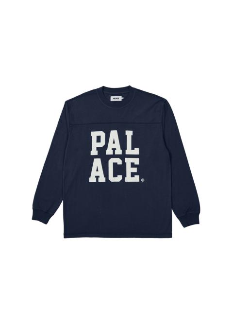PALACE PAL ACE PANEL LONGSLEEVE NAVY