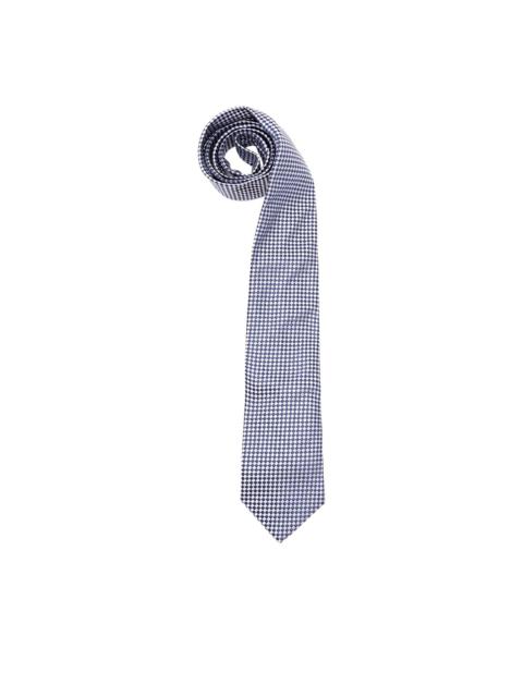 Brunello Cucinelli checkerboard-patterned silk tie