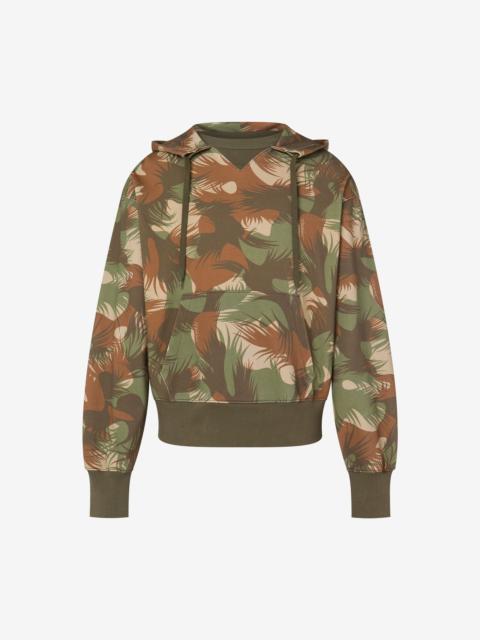 CAMOUFLAGE PRINT HOODIE