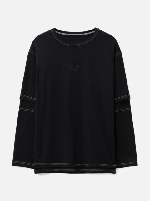 MM6 Maison Margiela DOUBLE SLEEVE T-SHIRT
