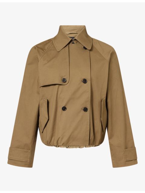 Rails Jett Double-Breasted Cotton-Blend Jacket