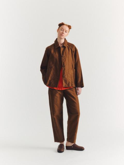 CASEY/CASEY DRAYS TRAVAIL JACKET - FAILLE - GINGER