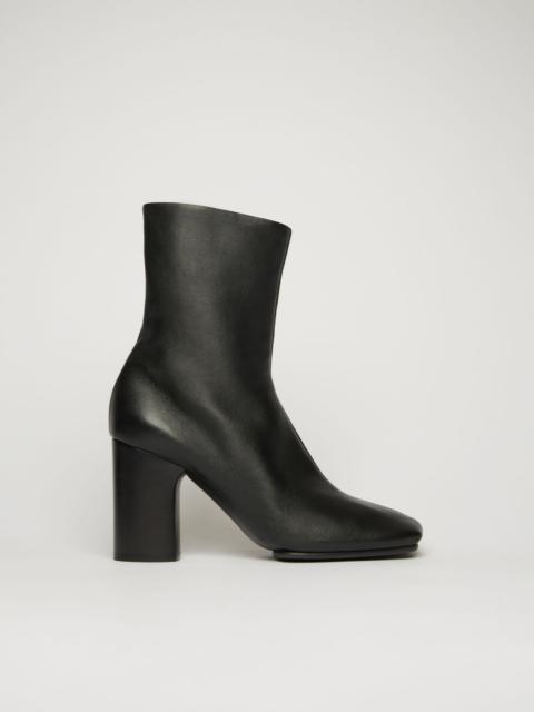 Acne Studios Leather ankle boots black