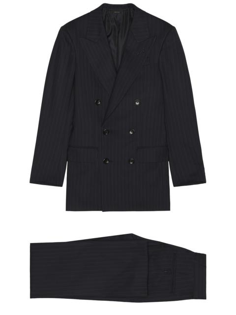 TOM FORD Clear Cut Herringbone Stripe Suit