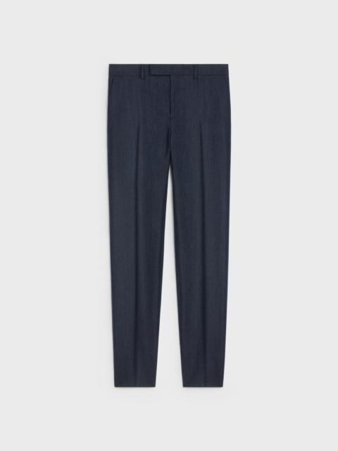 CELINE CLASSIC STRIPED FLANNEL PANTS