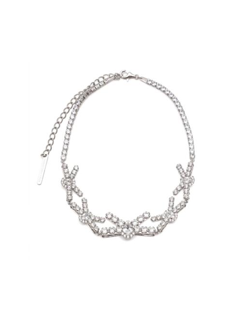 crystal-embellished necklace