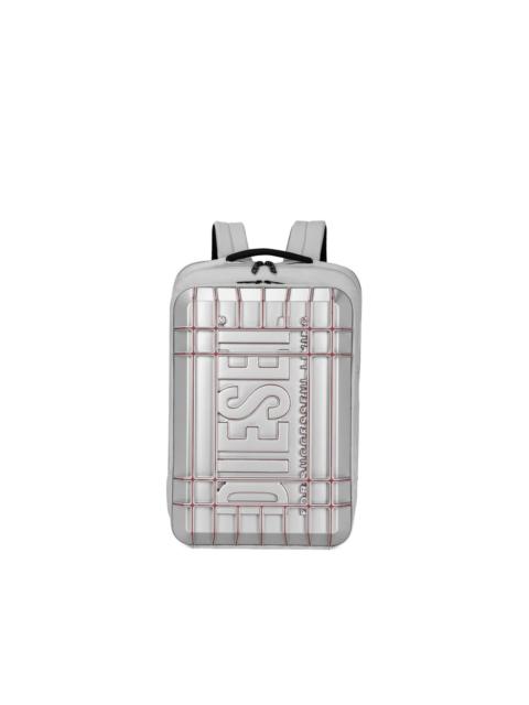 Diesel embossed-logo zipped backpack