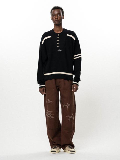 KAMIYA BORO Duck Painter Pants