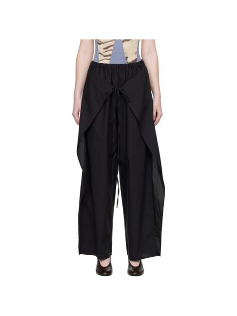 BASERANGE Black Decti Lounge Pants