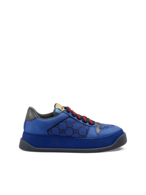 GUCCI GG canvas lace-up sneakers