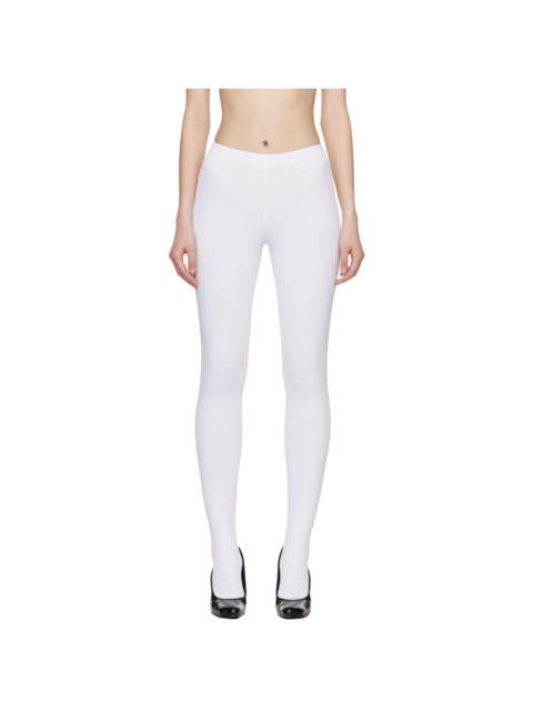 White Push-Up Tights