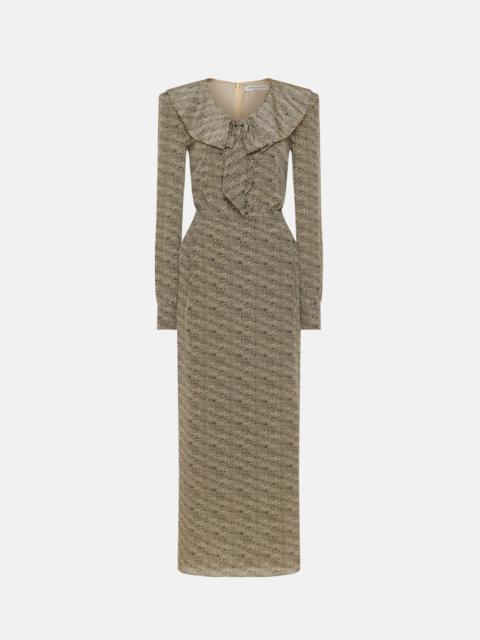 Alessandra Rich SMALL LEOPARD PRINT DRESS
