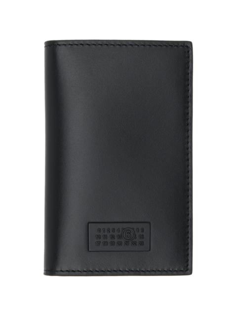 MM6 Maison Margiela Black Scotch Card Holder