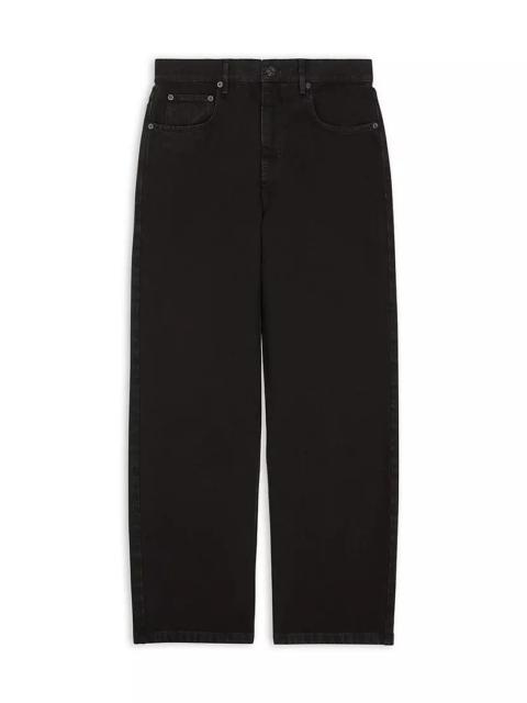BALENCIAGA wide-leg cotton trousers