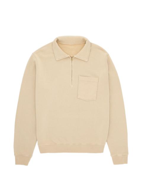 FORTELA Yalep zip chest-pocket sweatshirt