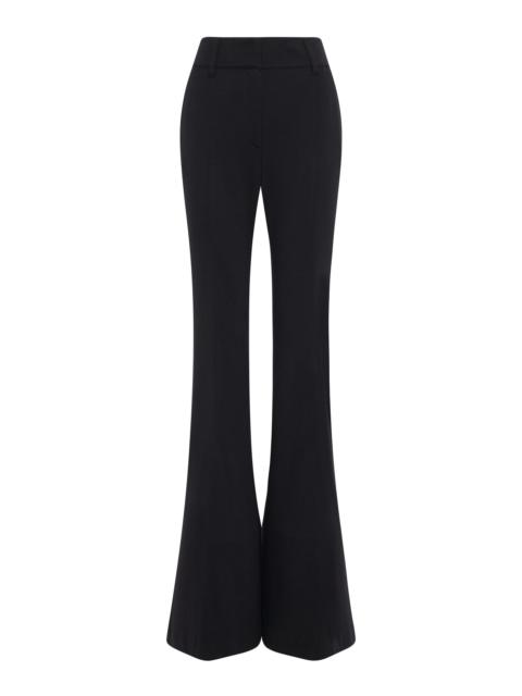 Rhein Flare Pant in Black Cashmere Jersey