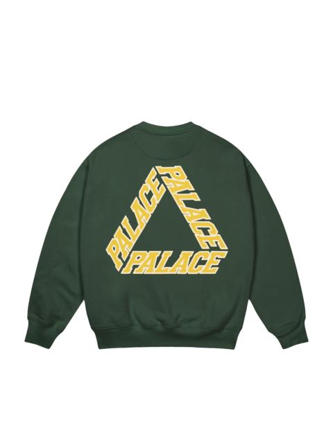 PALACE P3 STITCH CREW RACEY GREEN