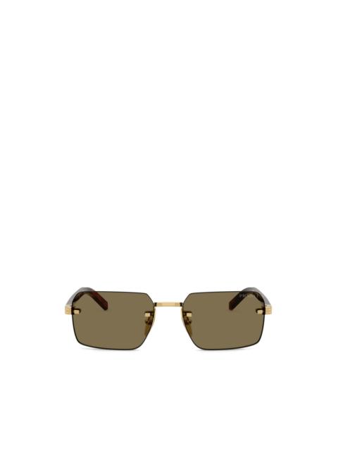 Prada rimless sunglasses