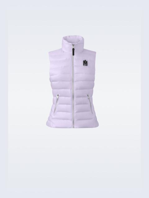 MACKAGE KARLY Recycled E3-Lite down vest with peplum