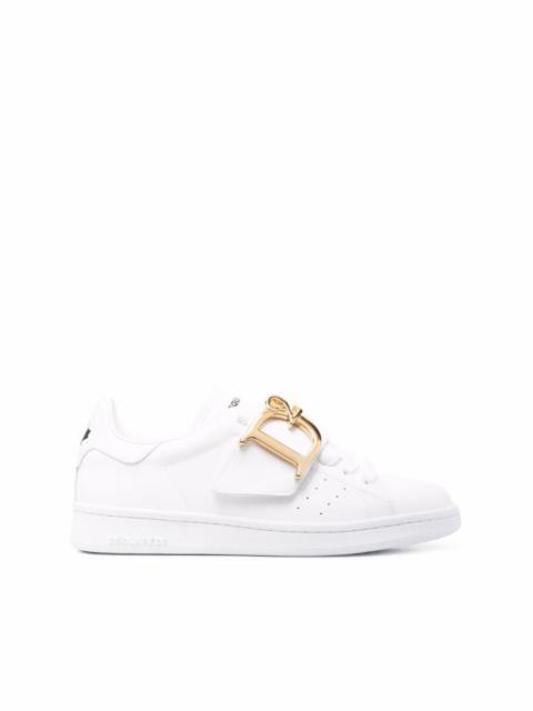 DSQUARED2 logo plaque strap sneakers