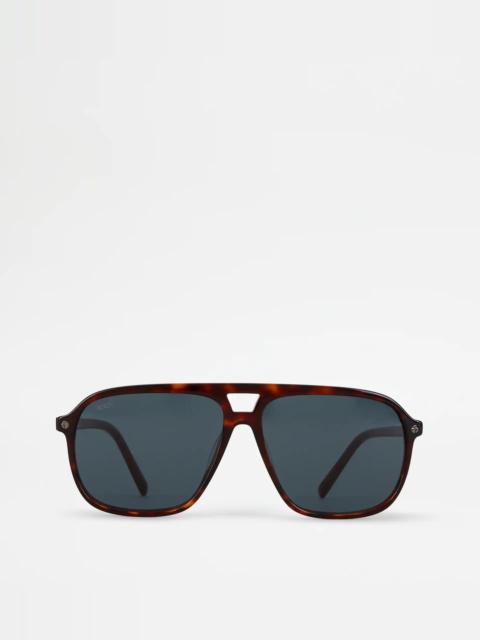 Tod's SUNGLASSES - BROWN