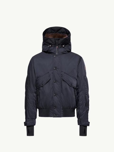Breche Shearling-Trimmed Hooded Insulated Ski Jacket