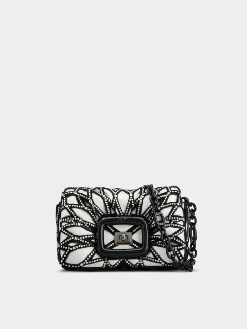 Roger Vivier Viv' Choc Mini Bag in satin