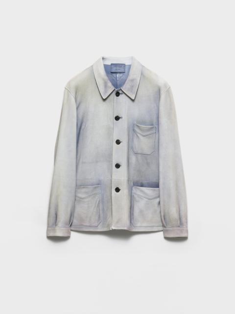 Prada Suede caban jacket