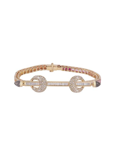 ANANYA Yellow Ombre Diamond Chakra Bracelet