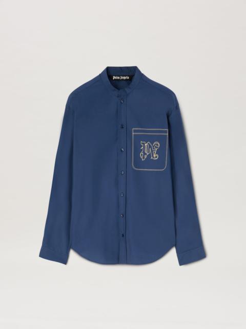 Palm Angels Double Monogram Korean Shirt