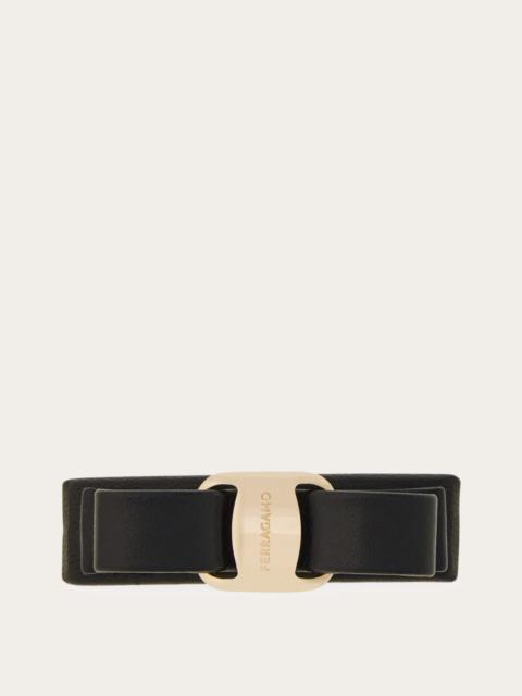 FERRAGAMO Double Vara bow hair clip