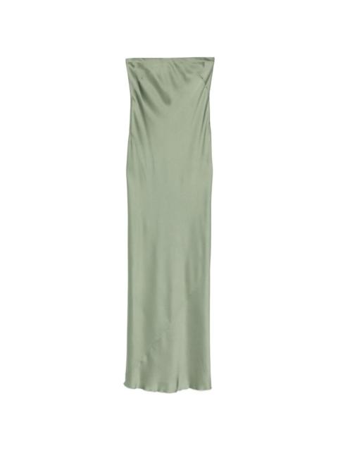 forte_forte strapless maxi dress