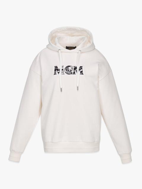 MCM Women’s M Pup Logo Hoodie in Organic Cotton