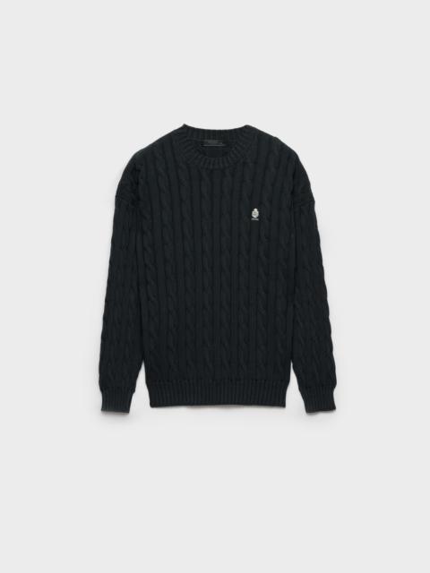 Prada Cotton crew-neck sweater