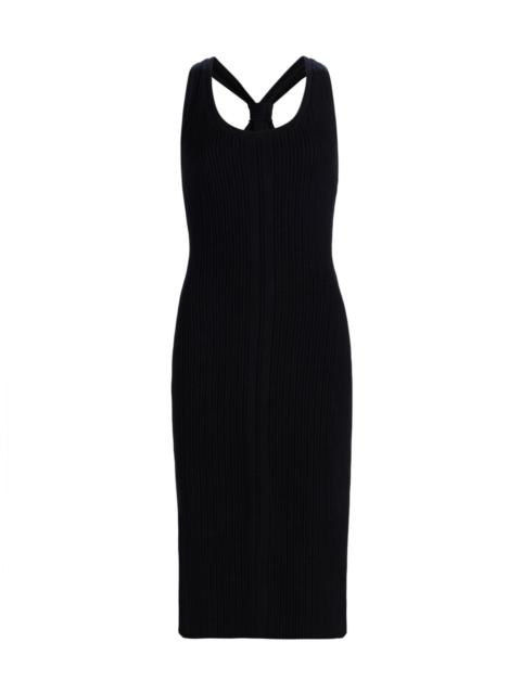KOBI HALPERIN Women's Gia Rib-Knit Tank Midi-Dress - Black