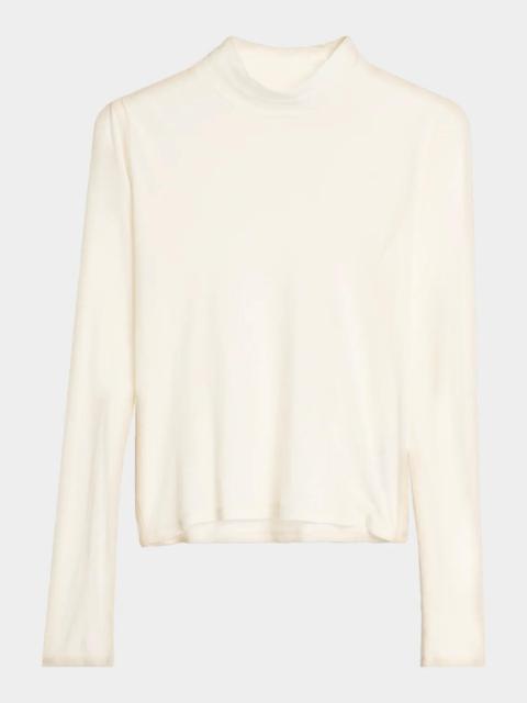 FRAME The Shadow Cotton Turtleneck
